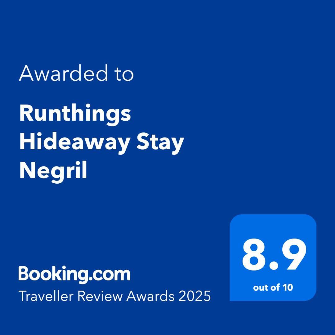 Runthings Hideaway Stay ネグリル エクステリア 写真